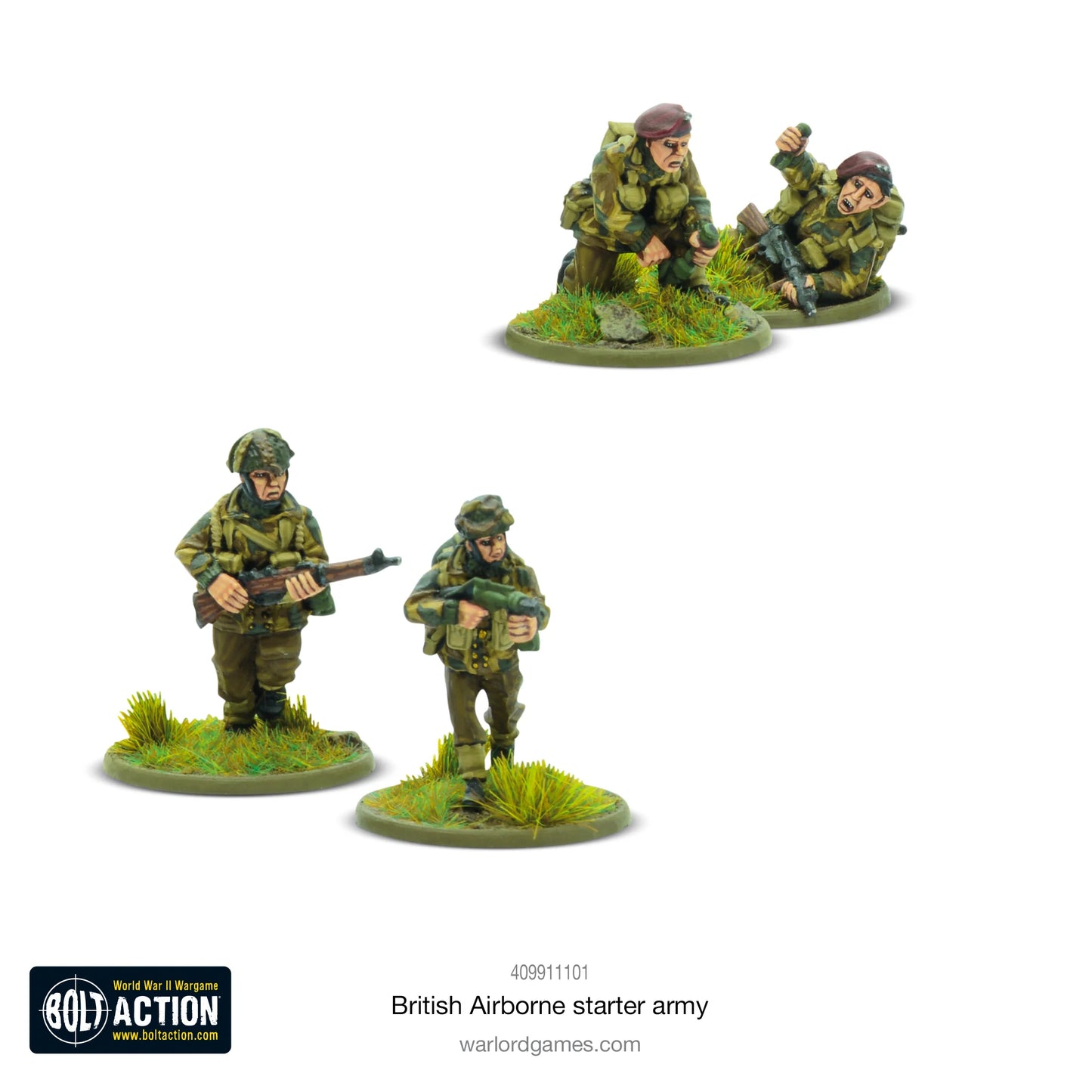 Bolt Action British Airborne Starter Army 1/56 (409911101)