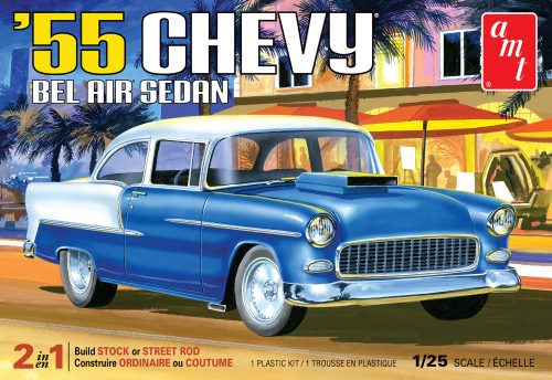 Berline Chevrolet Bel Air 1955 1/25 AMT1119