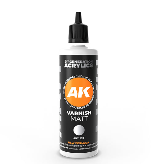 AK 3rd Gen Matt Varnish 100ml (AK11237)