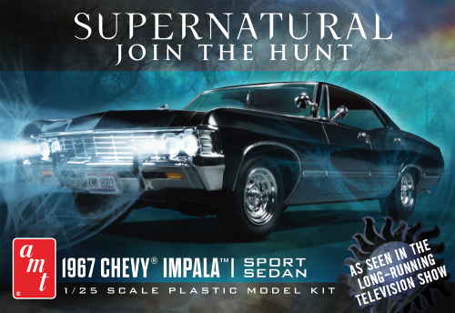 Supernatural '67 Impala 4 Door 1/25 AMT1124