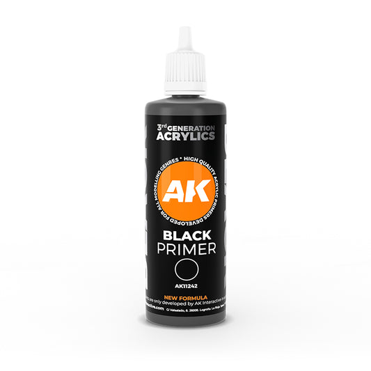 AK 3rd Gen Primer Black 100ml (AK11242)