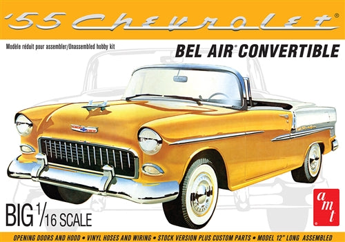 '55 Chevy Bel Air Convertible 1/16 AMT1134