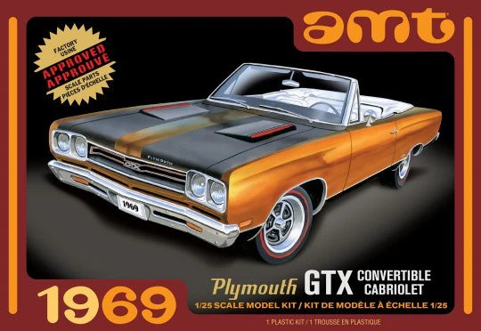 Plymouth GTX décapotable 1/25 AMT1137