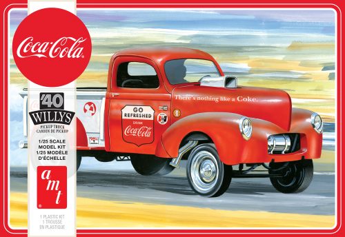 Camionnette Willys Gasser Coca-Cola 1/25 AMT1145 1940