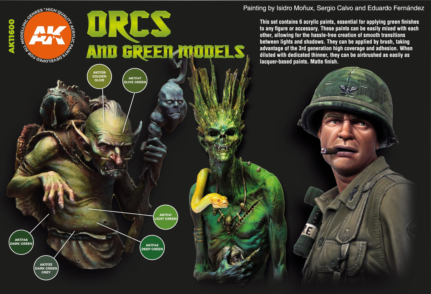 AK Orcs and Green Models Set (AK11600)