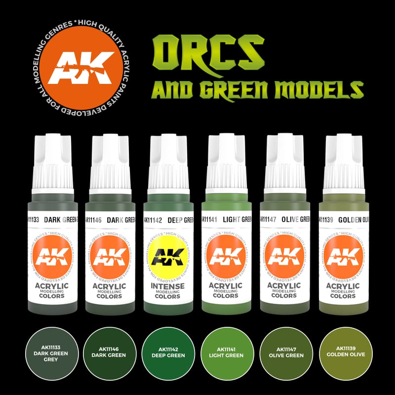 AK Orcs and Green Models Set (AK11600)