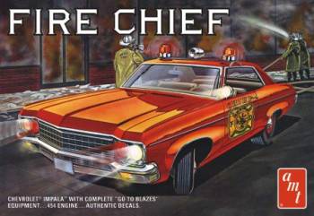 1970 Chevy Impala Fire Cheif 1/25 AMT1162