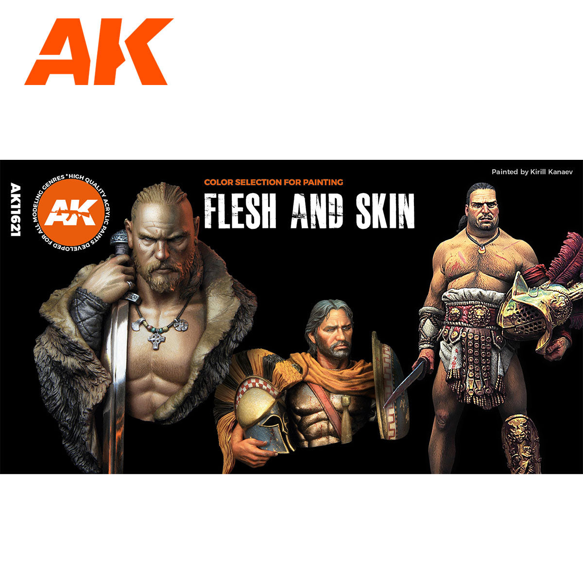 AK 3rd Gen Flesh and Skin Colors The Original Collection (AK11621)