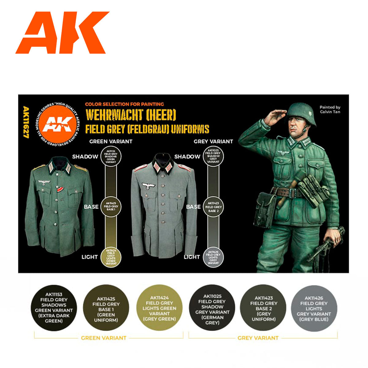 AK 3rd Gen German Field Grey Uniform (AK11627)