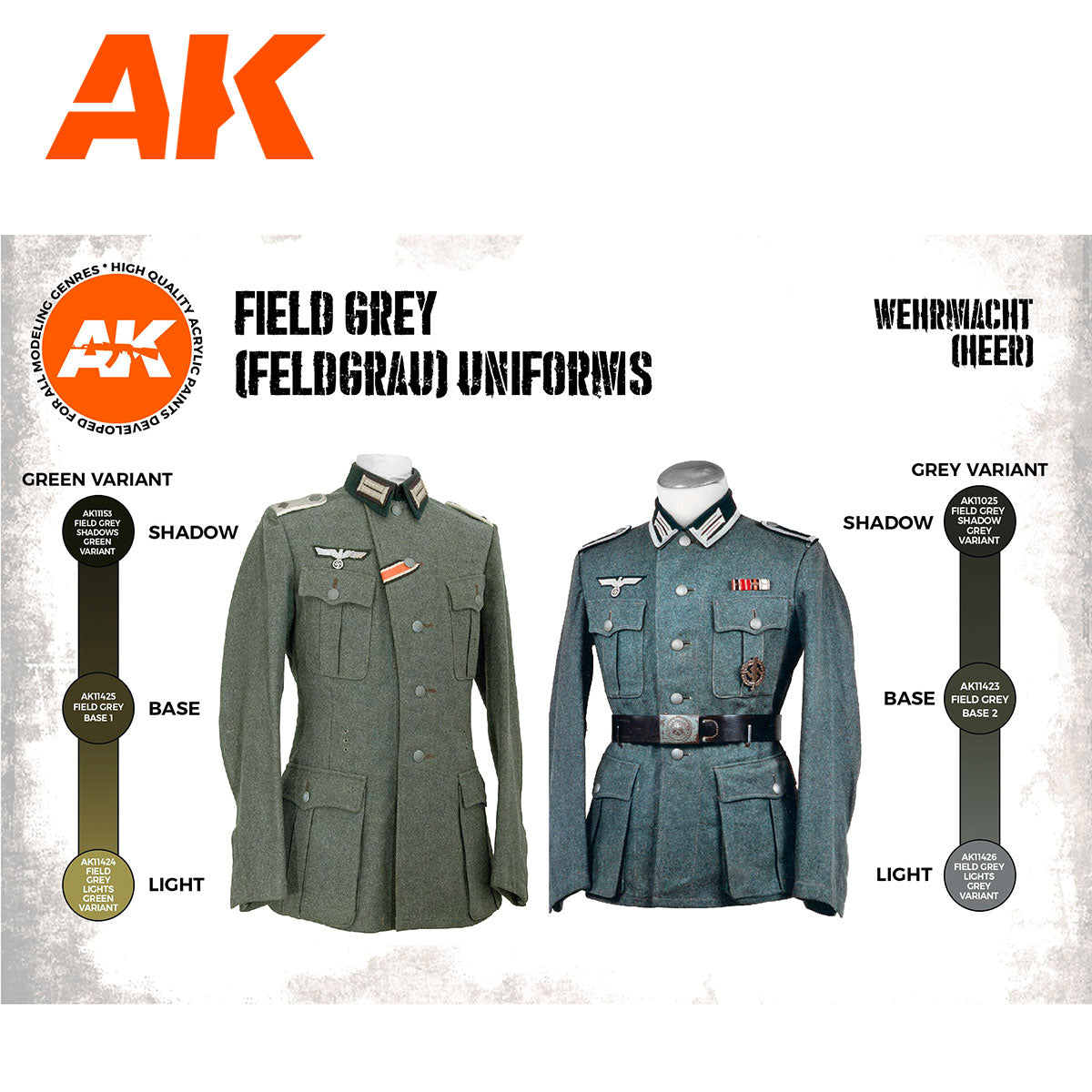 AK 3rd Gen German Field Grey Uniform (AK11627)