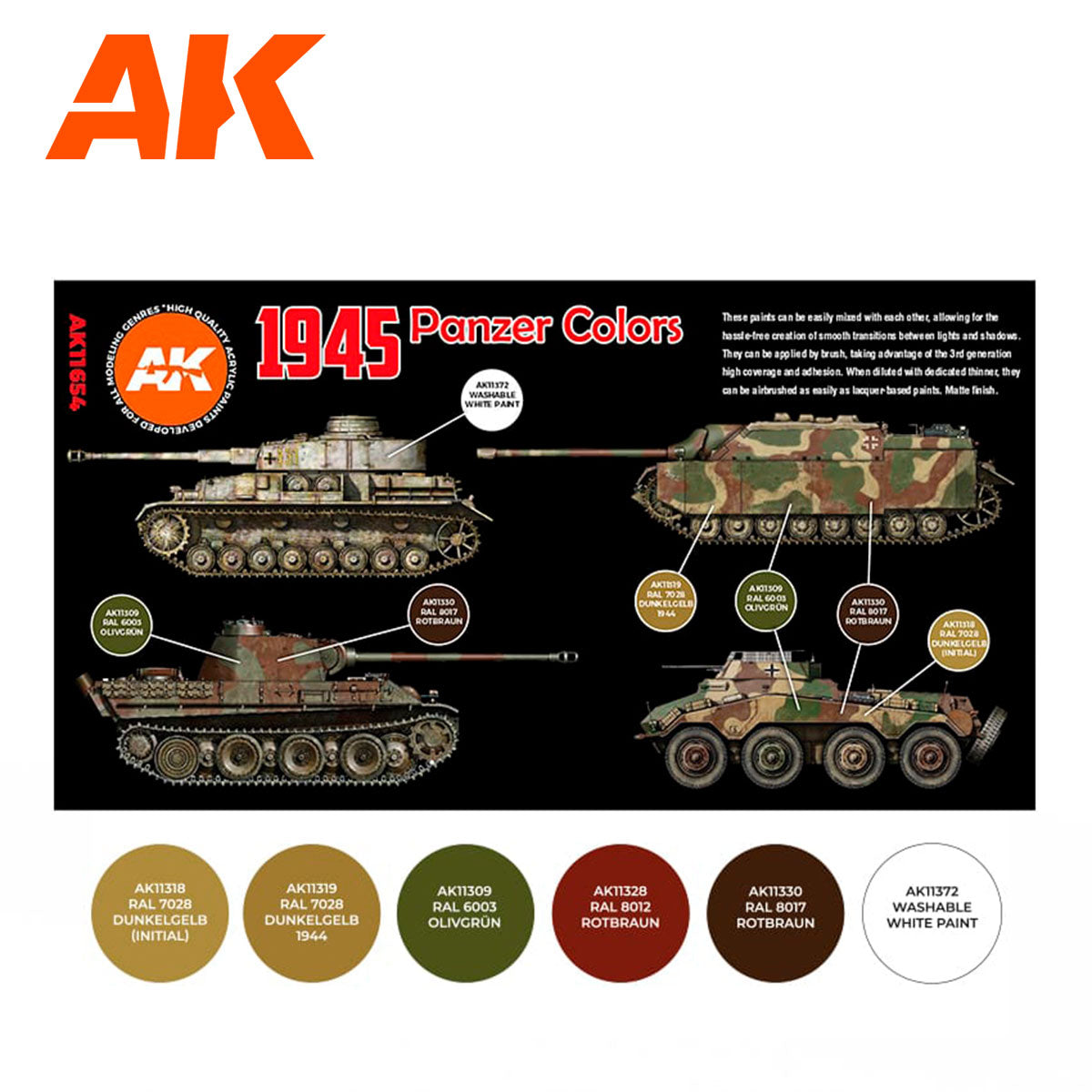 AK 3rd Gen 1945 Panzer Late Colors (AK11654)