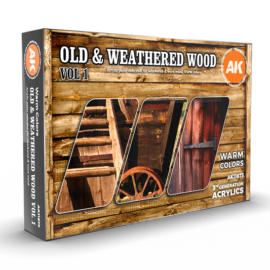 AK 3rd Gen Old & Weathered Wood Vol1 (AK11673)