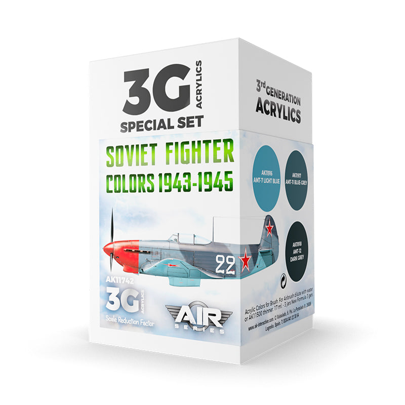 AK 3rd Gen Soviet Fighters 1943-45 Set (AK11742)