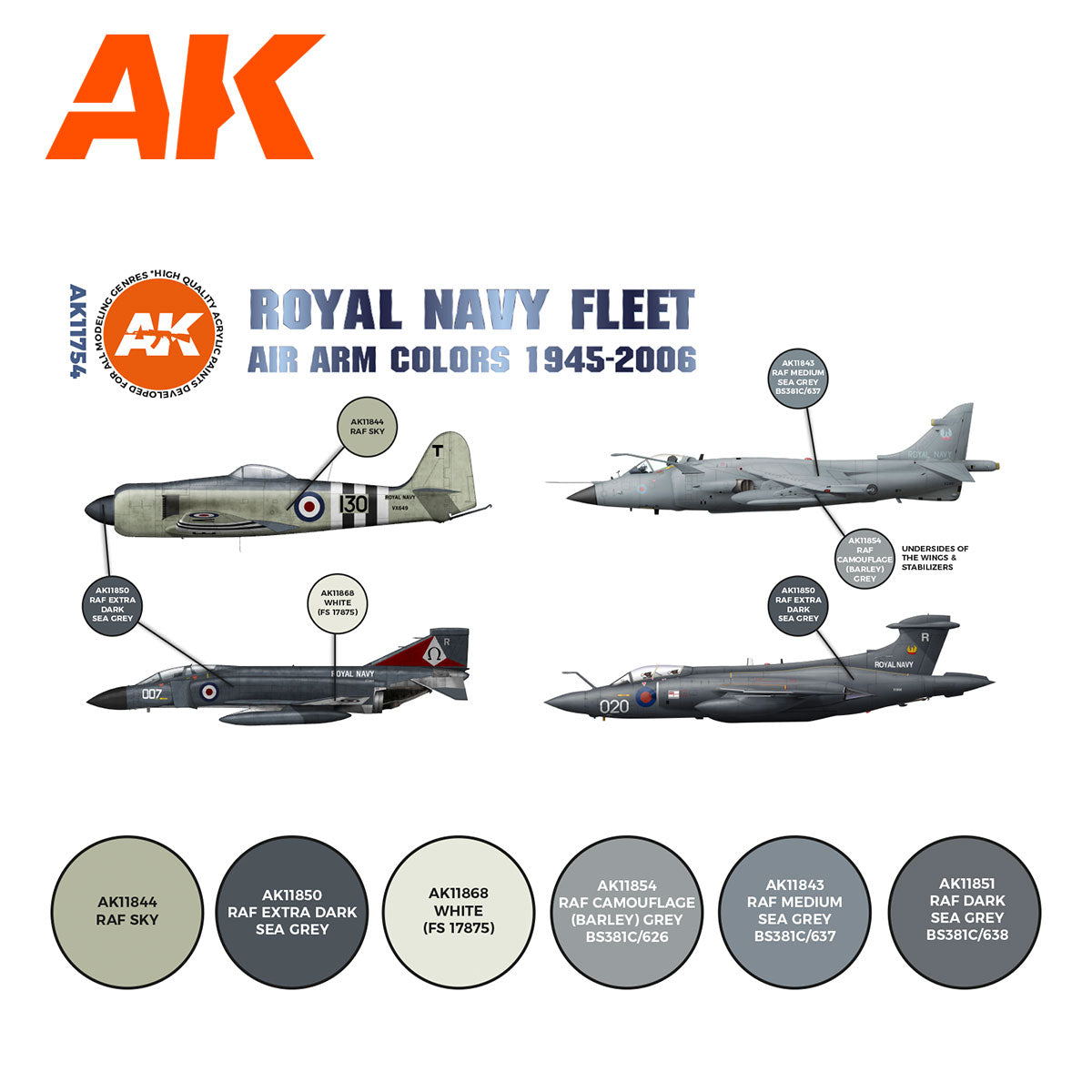 AK 3rd Gen RN Fleet Air Arm Colors (AK11754)