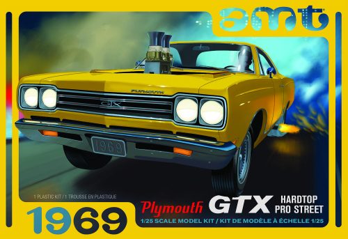 Plymouth GTX 1969 à toit rigide 1/25 AMT1180