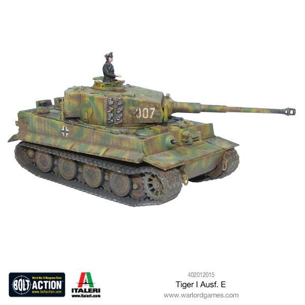 Bolt Action Tiger I Ausf E 1/56 (402012015)