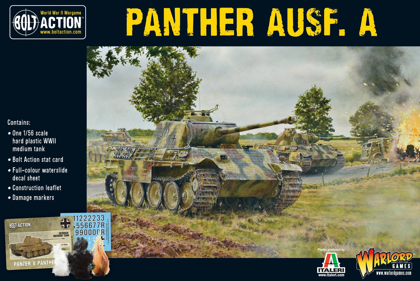 Bolt Action Panther Ausf A 1/56 (402012017)