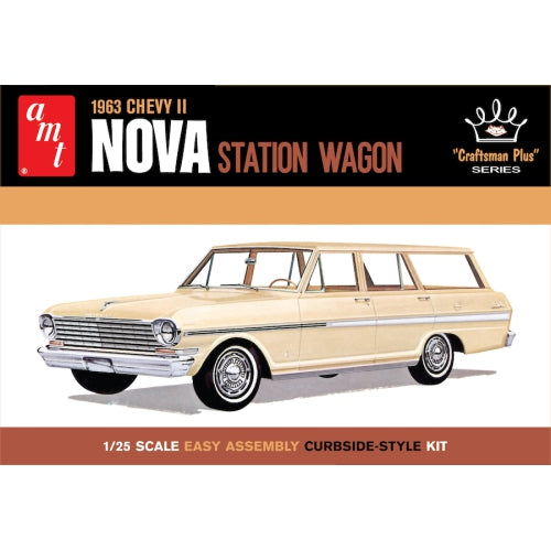 '63 Chevy II Nova Station Wagon 1/25 AMT1202