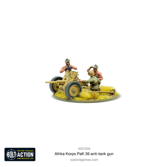 Bolt Action Afrika Korps Pak36 ATG 1/56 (403012028)