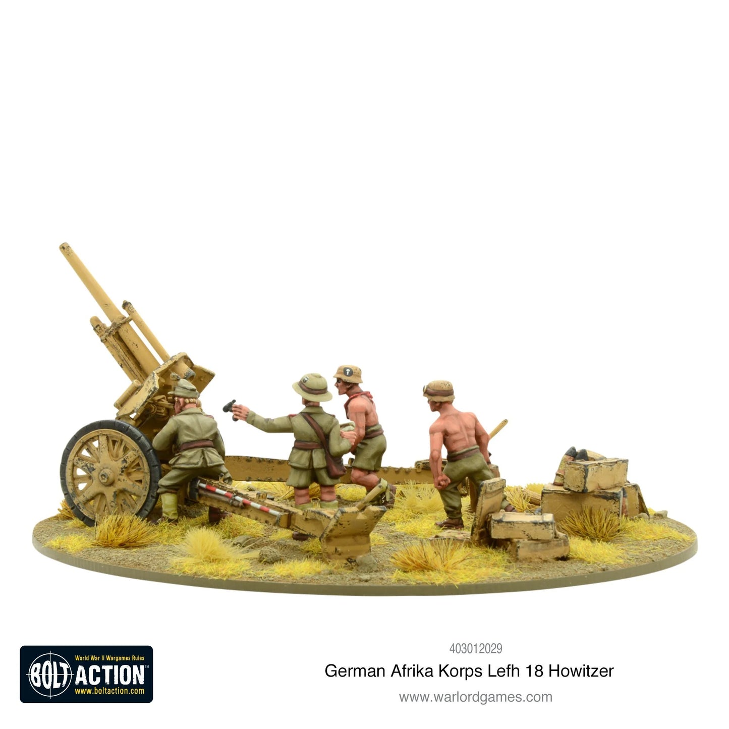 Bolt Action Afrika Korps LaFH 10.5cm Medium Artillery 1/56 (403012029)