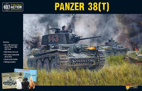 Bolt Action Panzer 38(t) 1/56 (402012031)