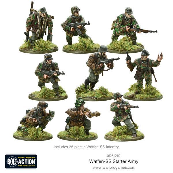 Bolt Action Waffen SS Starter Army 1/56 (402612101)