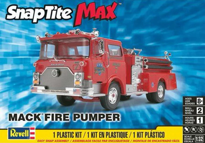 Camion de pompiers Snap Mack 1/32 RMX1225