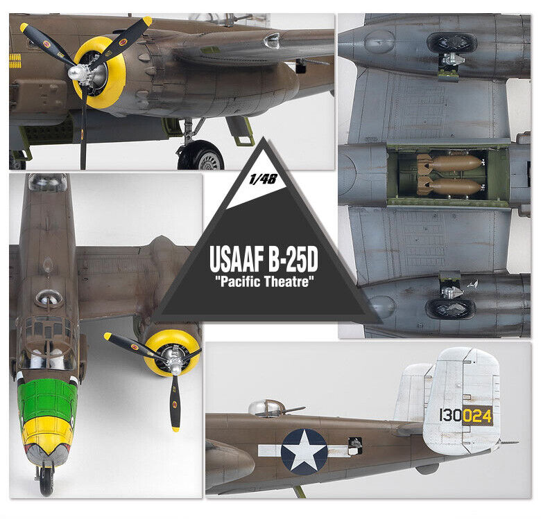 USAAF B-25D Théâtre du Pacifique 1/48 ACY12328