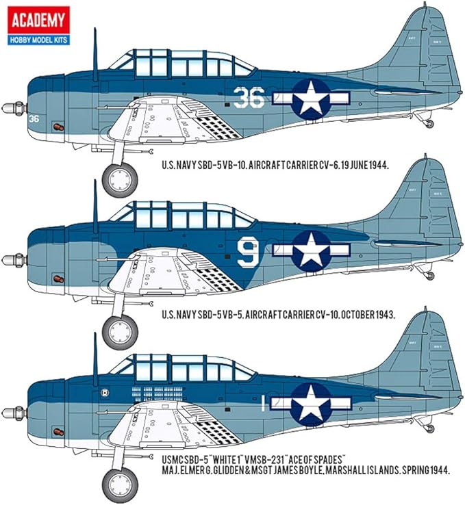 USN SBD-5 Bataille de la mer des Philippines 1/48 ACY12329