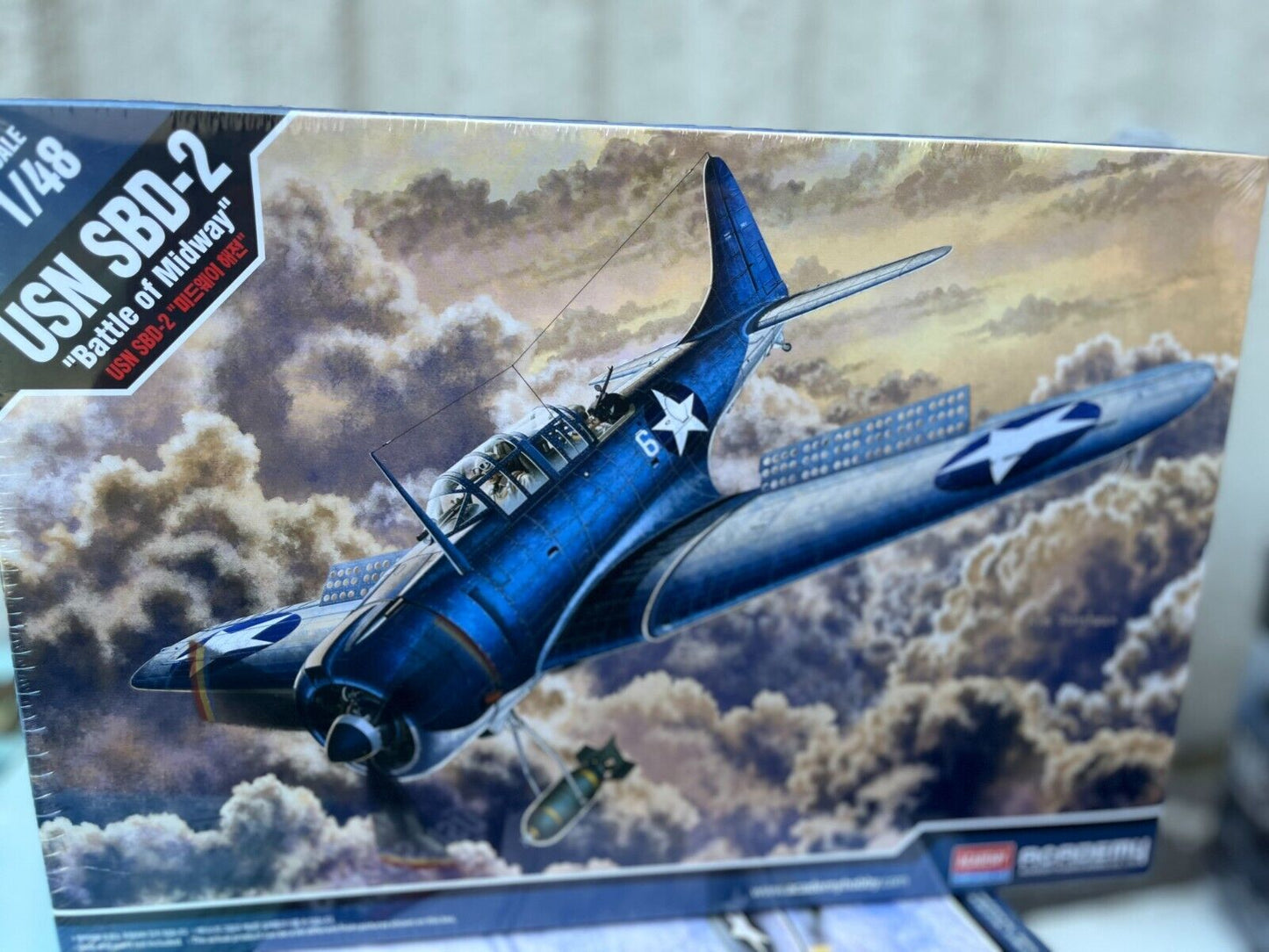 USN SBD-1 Bataille de Midway avec PE 1/48 ACY12335