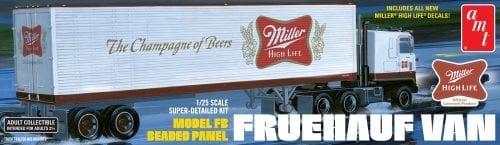 Semi-remorque Freuhauf 40' Miller Beer 1/25 AMT1234