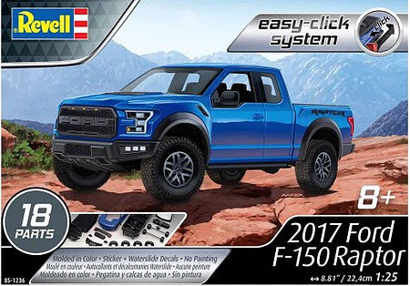 Photo du Ford F-150 Raptor 2017 à l'échelle 1/25 RMX1236 