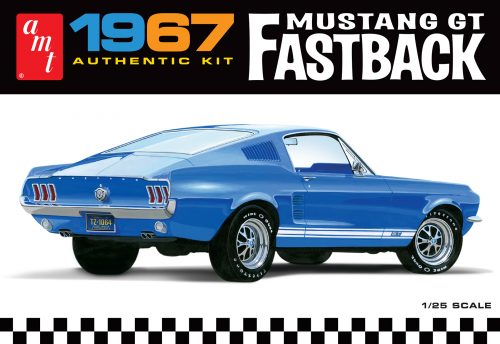 '67 Mustang GT Fastback 1/25 AMT1241