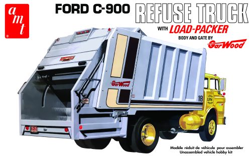 Camion poubelle Ford C-600 1/25 AMT1247