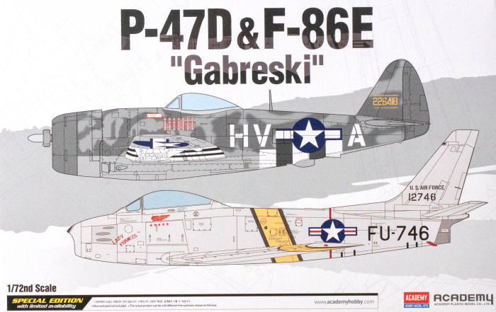 P-47D & F-86E Gabreski 1/72 ACY12530