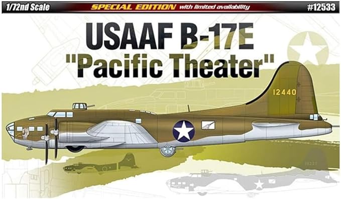 USAAF B-17E Pacific Theatre 1/72 ACY12533