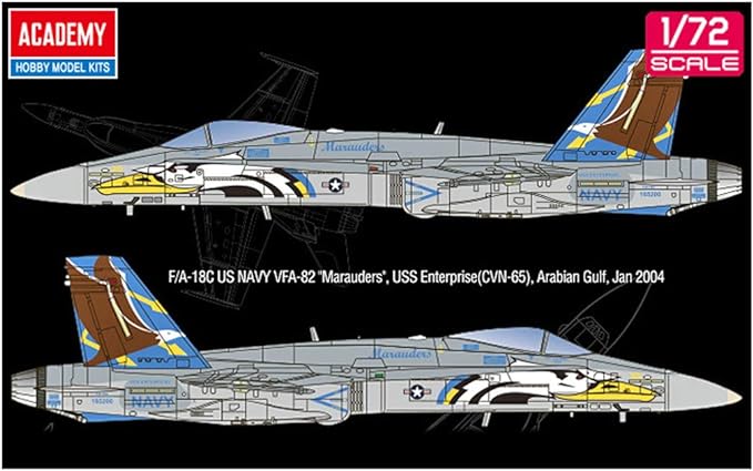 F/A-18C USN VFA-82 Maraudeurs 1/72 ACY12534