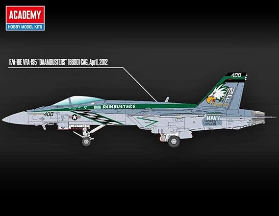 USN F/A-18E VFA-195 Chippy Ho 1/72 ACY12565