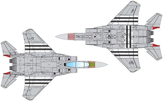 USAF F-15E Strike Eagle D-Day 75th Anniversary Paint Plastic Model