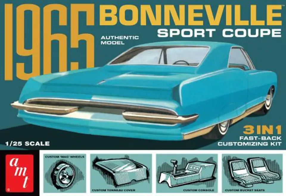 Pontiac Bonneville 1965 1/25 AMT1260