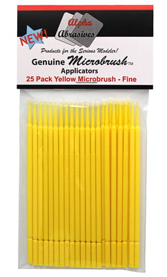 Microbrosse jaune 25pk ALP1301