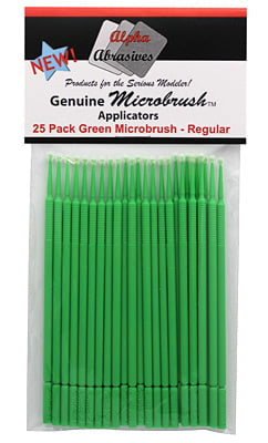 Microbrush Green 25pk ALP1302