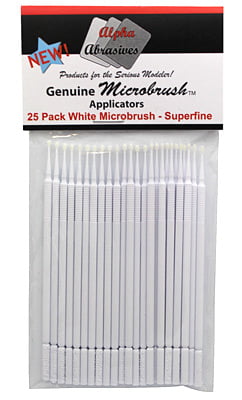 Microbrush White 25pk ALP1303