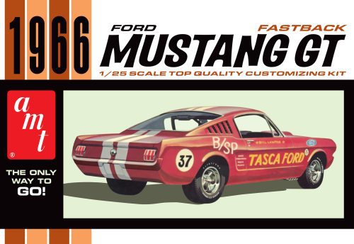 '66 Ford Mustang Fastback 2+2 1/25 AMT1305