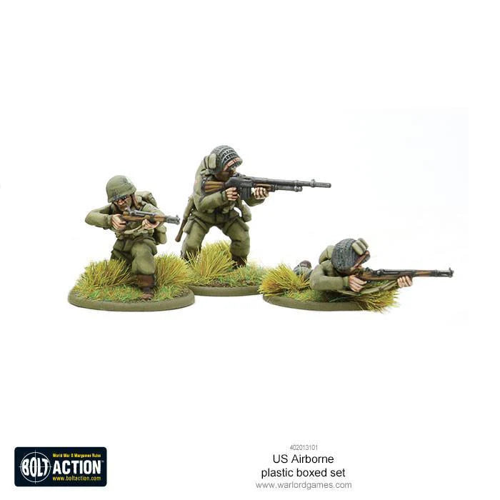 Bolt Action US Airborne Late WWII Paratroopers 1/56 (402013101)