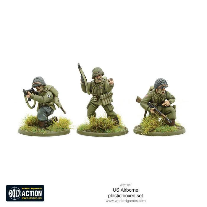 Bolt Action US Airborne Late WWII Paratroopers 1/56 (402013101)