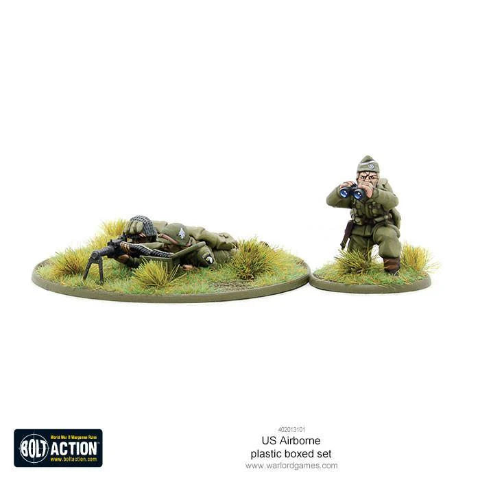 Bolt Action US Airborne Late WWII Paratroopers 1/56 (402013101)