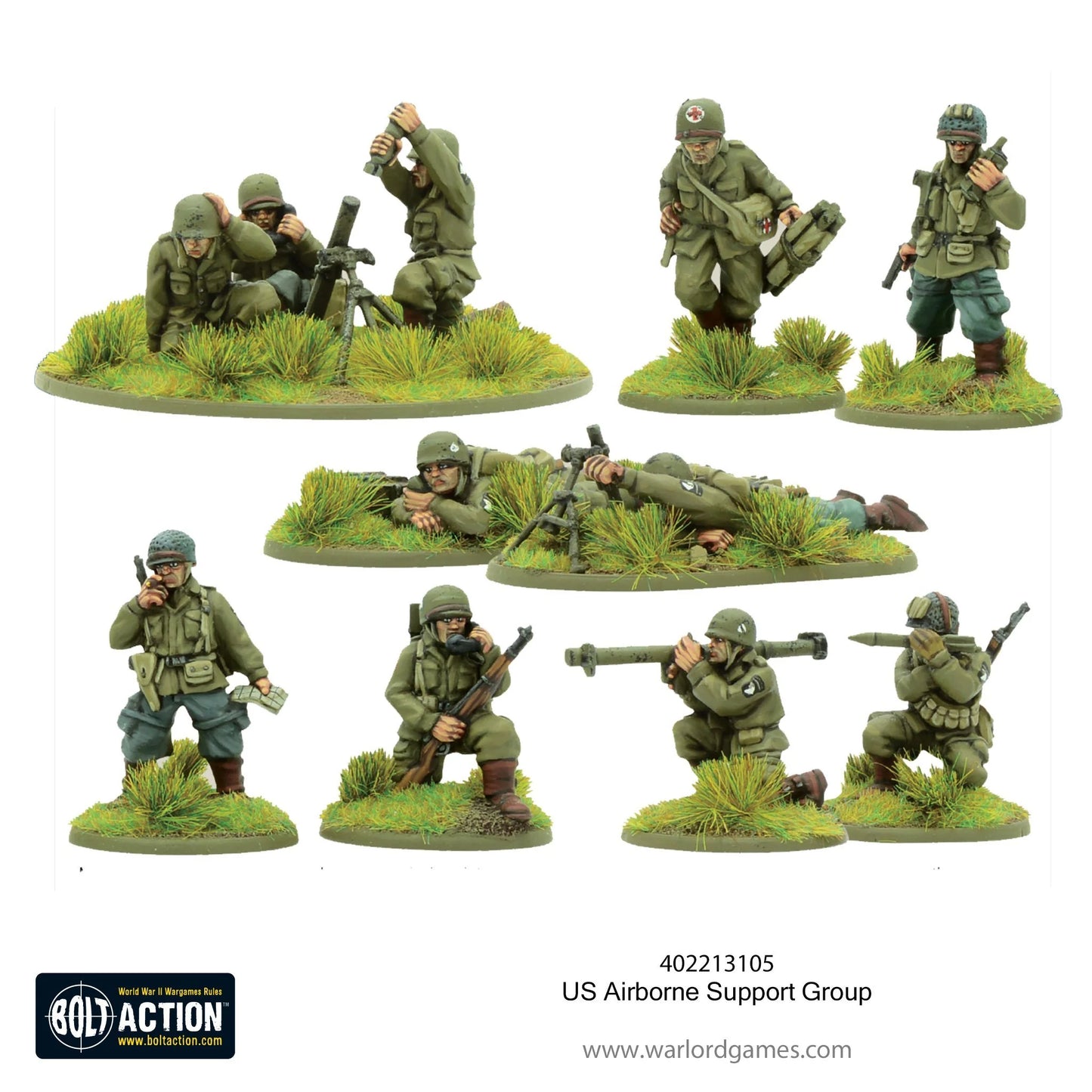 Bolt Action US Airborne Support Group 1/56 (402213105)