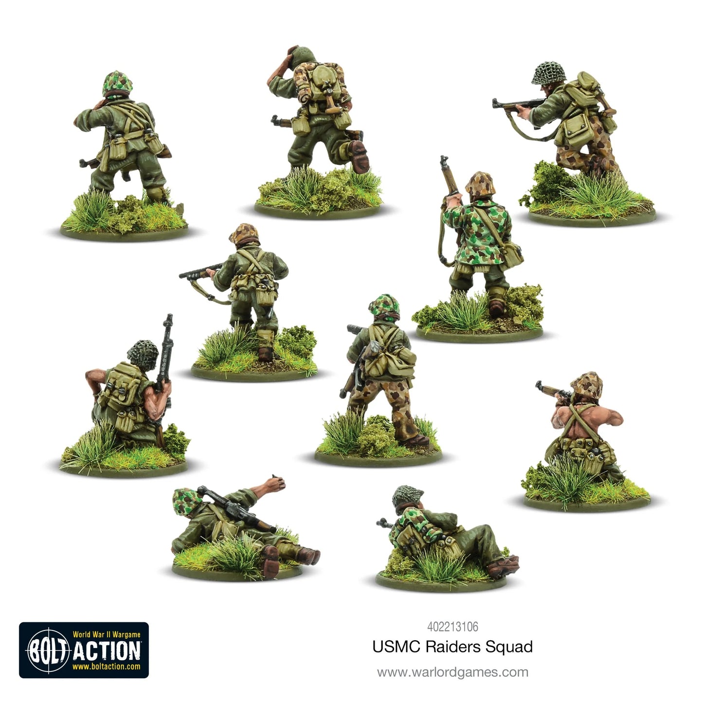 Bolt Action USMC Raiders 1/56 (402213106)