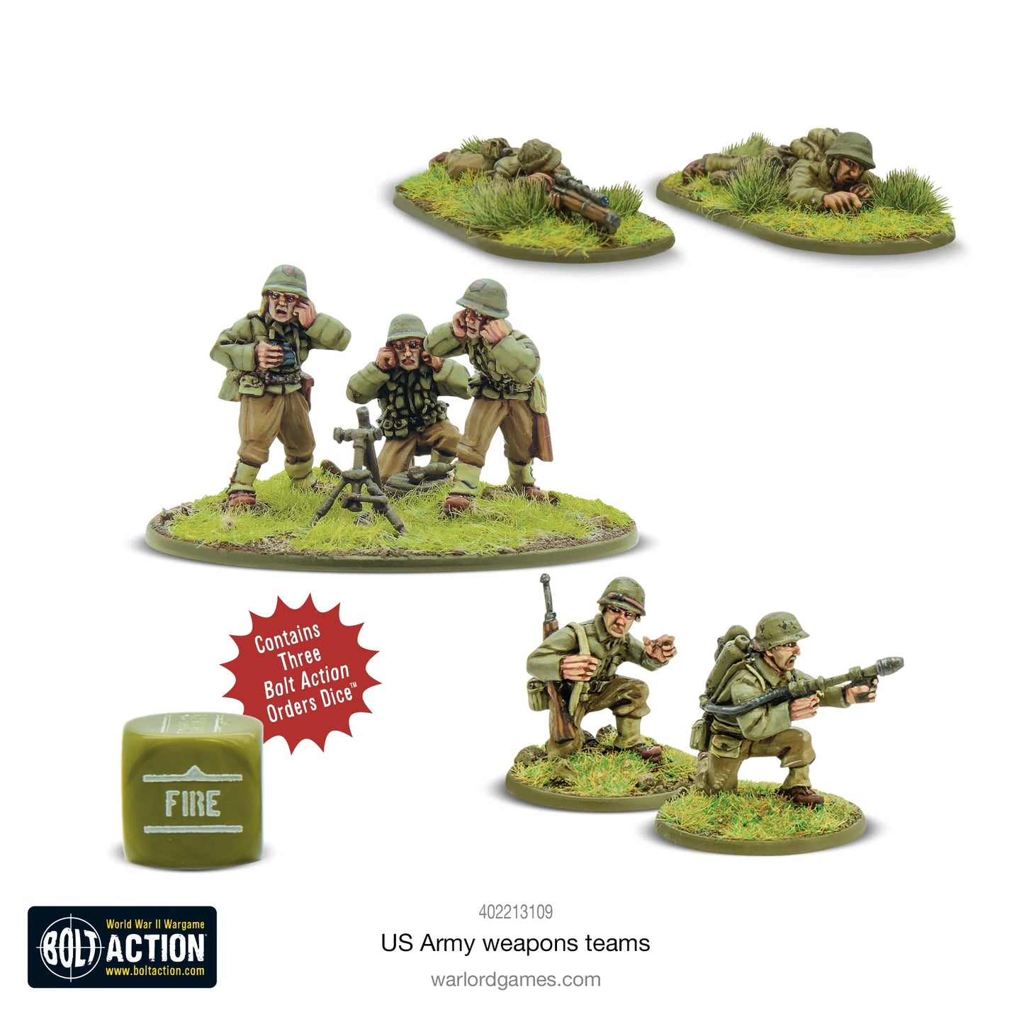 Bolt Action US Army Weapons Teams 1/56 (402213109)